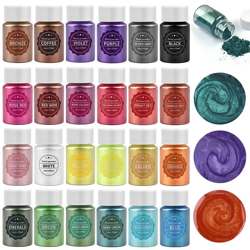 Resin Pigment Set - 10 مللي راتنجات الايبوكسي الصباغ حشو