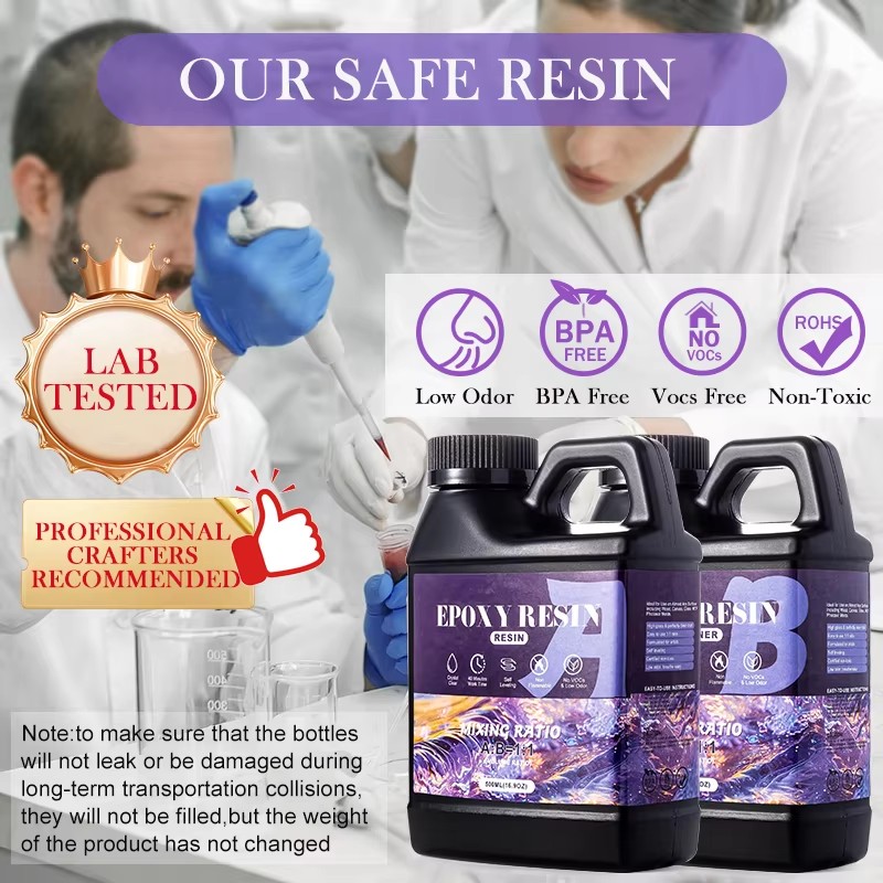 مزيج سهل 1:1 طقم راتنجات الايب - مراجعة Resin Jewelry Kit وسعره