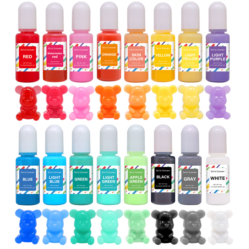 لتقوم بها بنفسك الايبوكسي الرا - مراجعة Resin Pigment Set وسعره