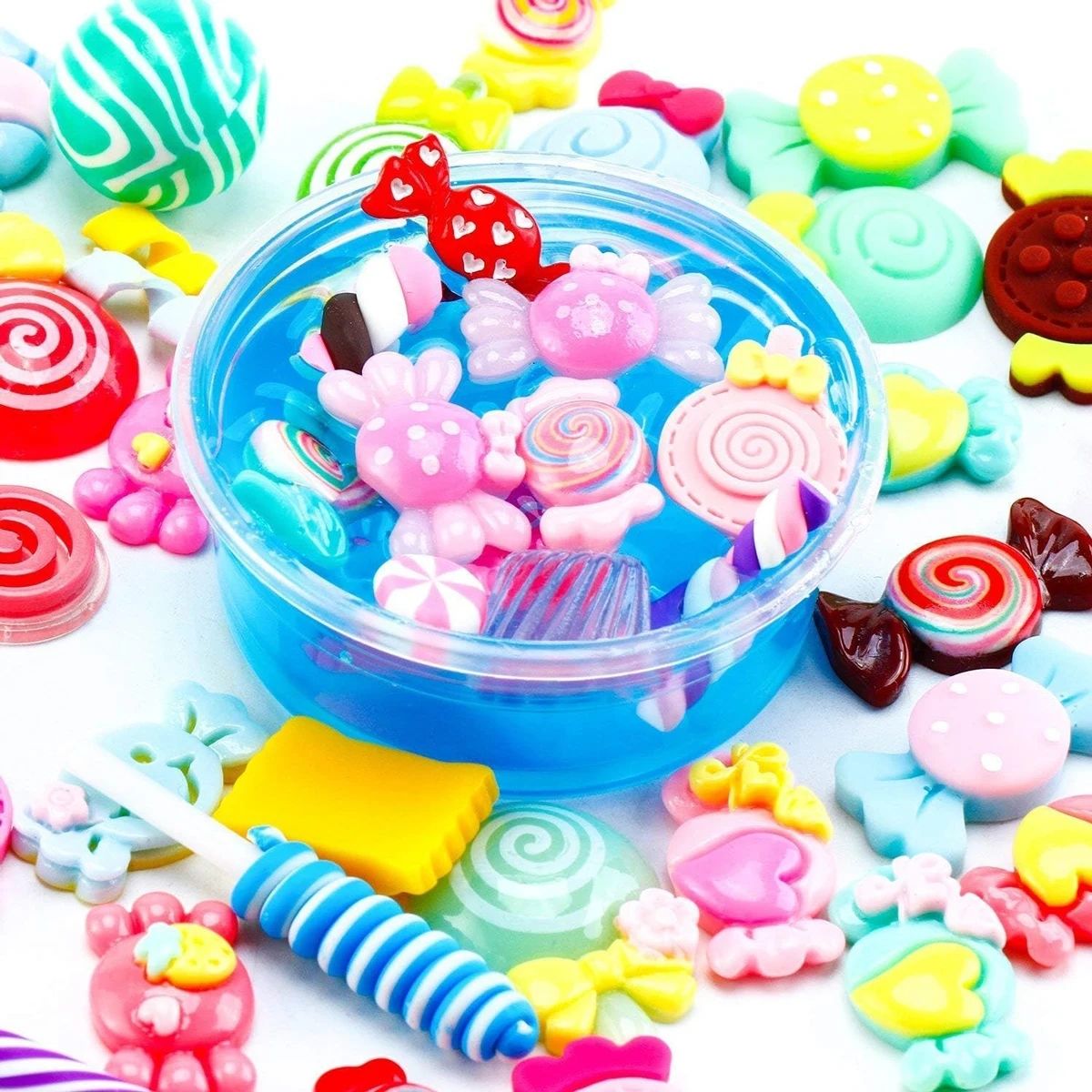 30 قطعة حلوى عشوائية الوحل الس - مراجعة Resin Craft Supplies وسعره