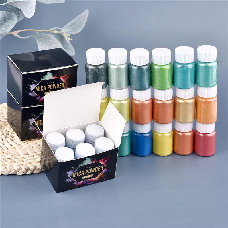 6 قطعة-المجموعة راتنجات الايبو - مراجعة Resin Pigment Set وسعره